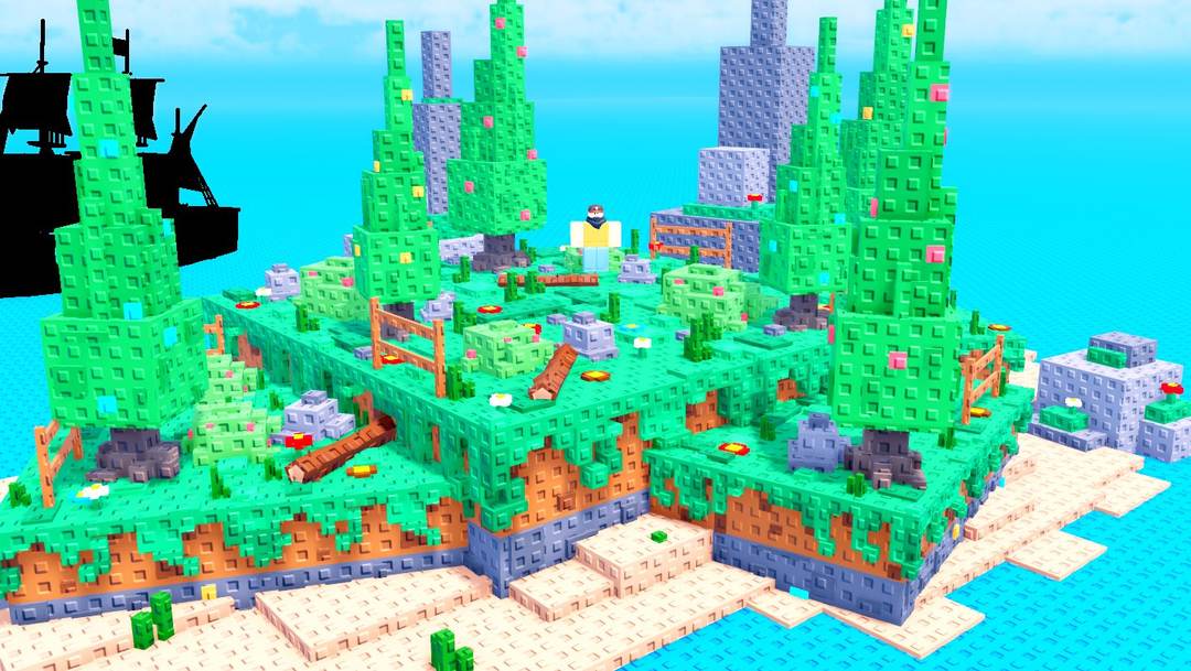 blocky-retro-beach