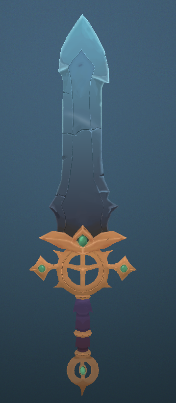 hand-painted asset study