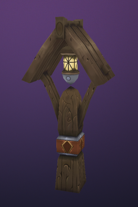 hand-painted lantern
