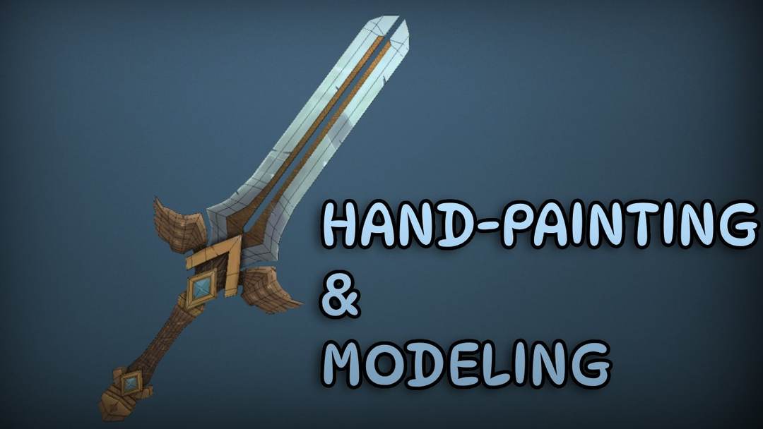 hand-painted texturing breakdown