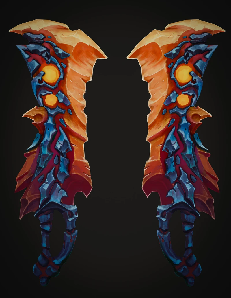 molten-blade-pair